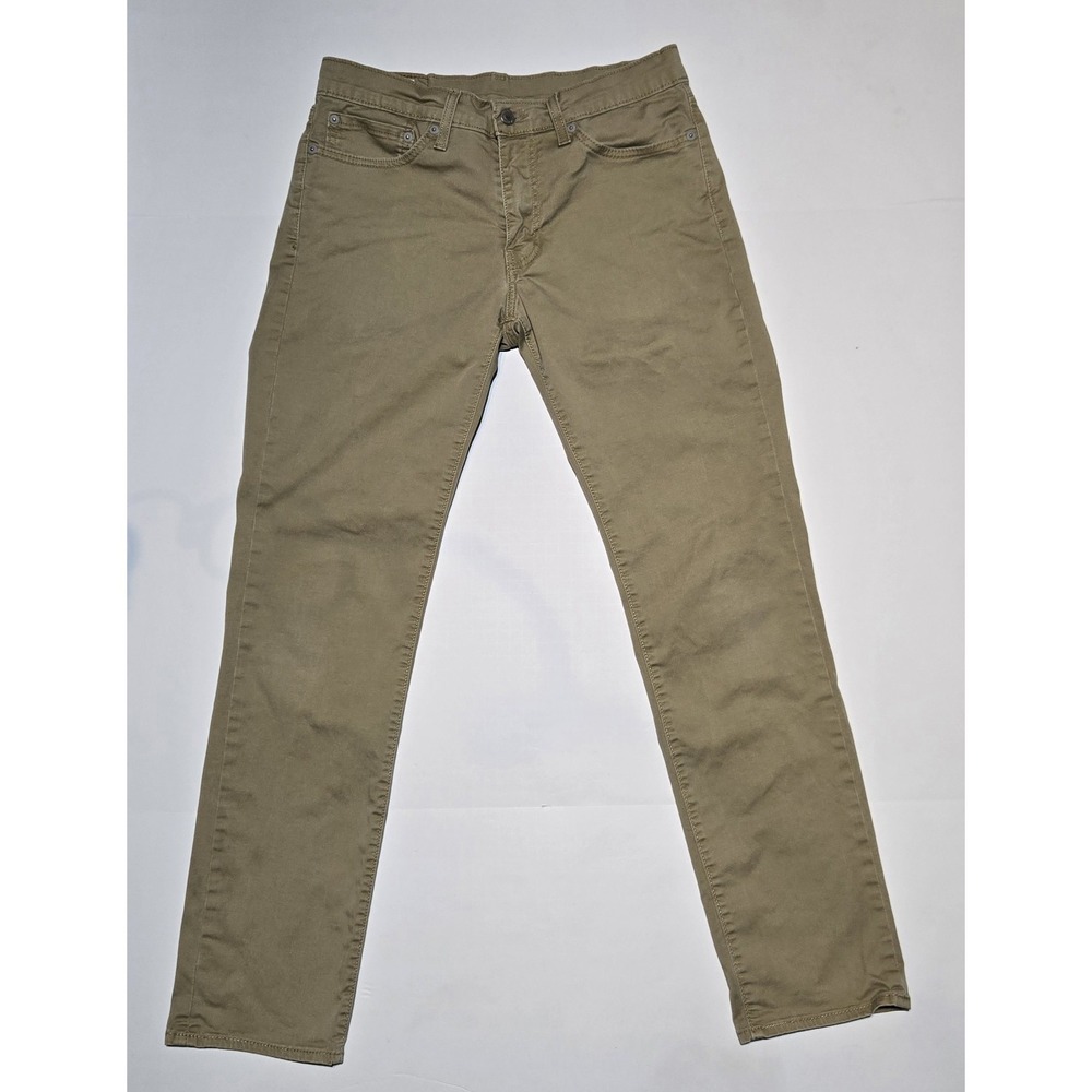 Levi's 511 All Seasons Tech Flex Jeans Men 31x32 Harvest Gold Khaki Slim Fit